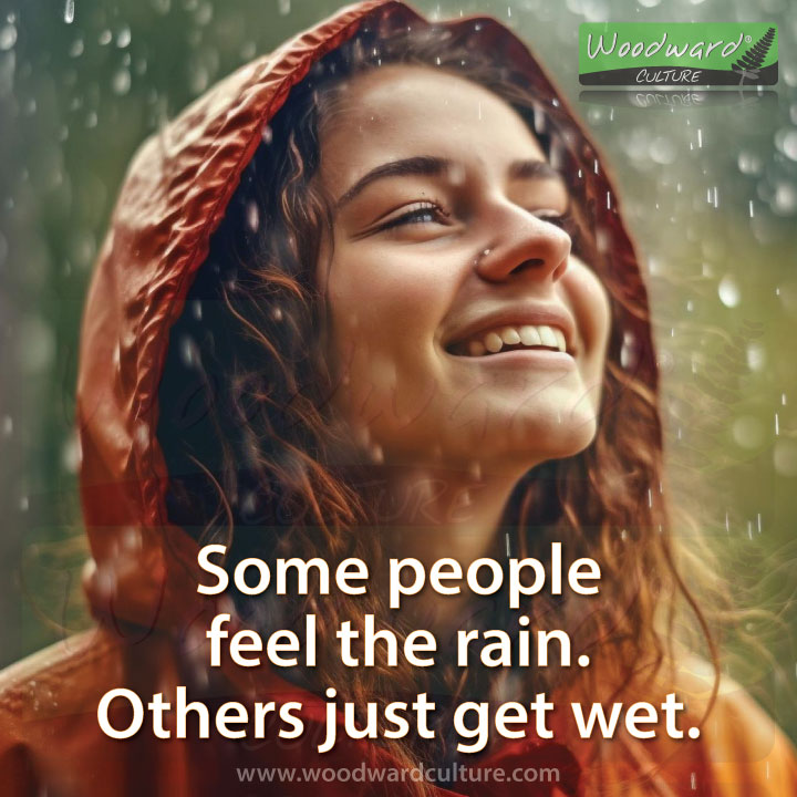 Some people feel the rain. Others just get wet. | Quotes | Woodward Culture