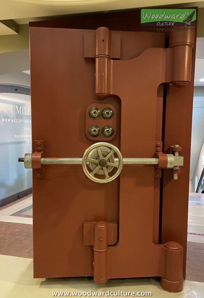 Old Vault Door at the Old Bank Arcade in Wellington, New Zealand - Woodward Culture Travel Guide