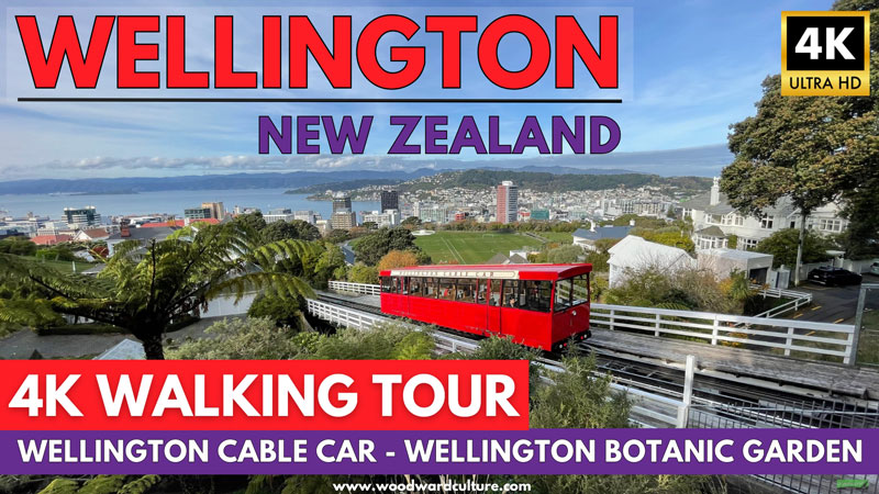 Wellington Cable Car and Wellington Botanic Garden in Autumn 4K Walking Tour - Wellington New Zealand - Woodward Culture Travel Guide