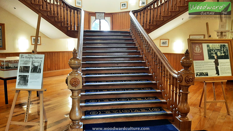 Old Government Buildings Staircase, Wellington, New Zealand - Woodward Culture