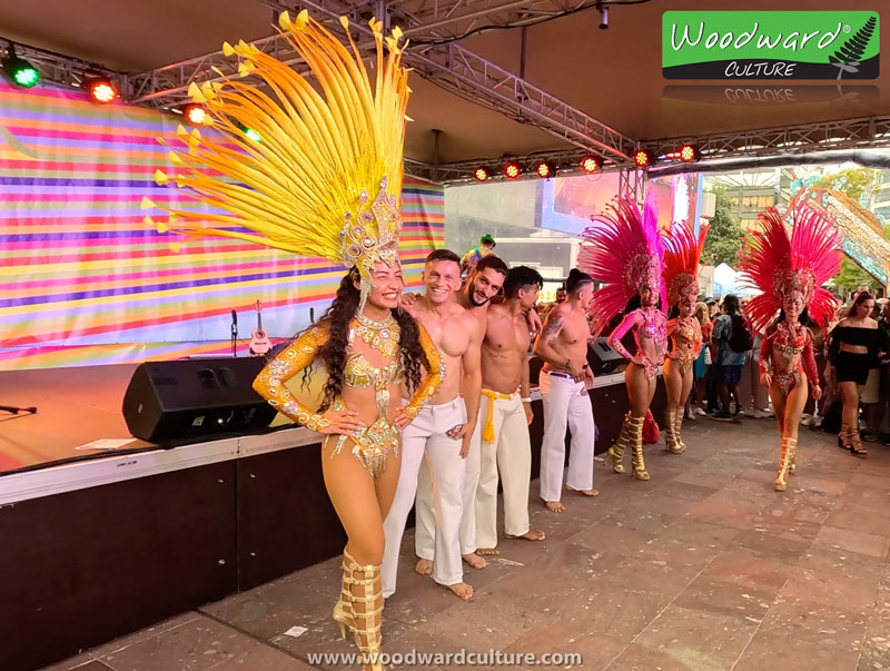 Auckland Latin Fiesta - Brazilian Samba dancer's smile