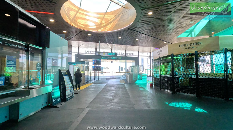 Inside the Panmure Train Station in Auckland, New Zealand - Woodward Culture