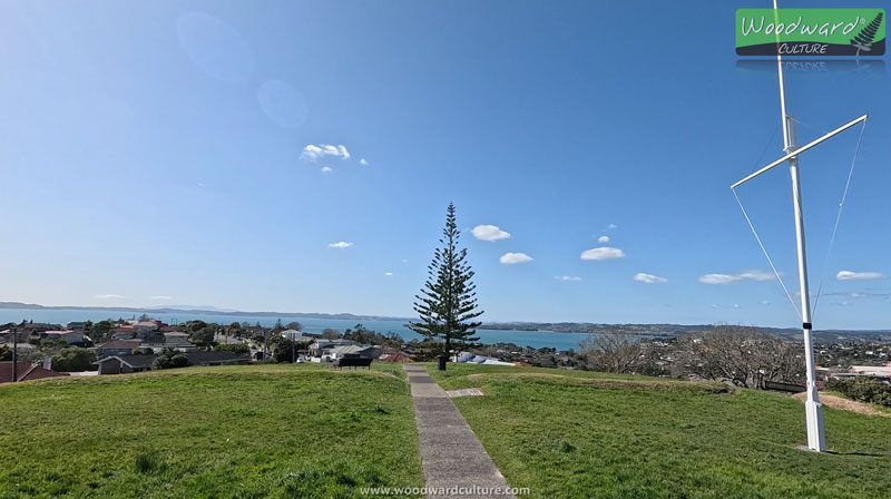 The view from the top of Stockade Hill in Howick, Auckland, New Zealand - Woodward Culture