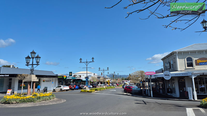 Seddon Street, the main street of Waihi, New Zealand - Woodward Culture