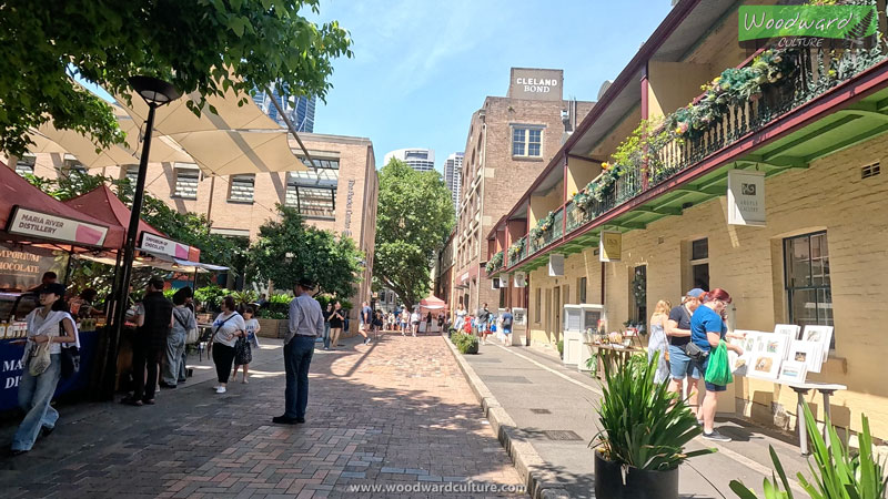 The Rocks Markets on Sunday, Sydney Australia - Woodward Culture